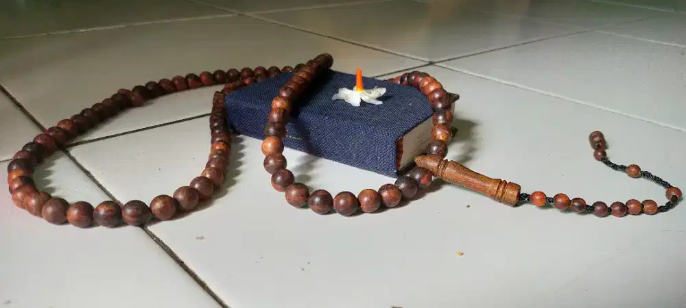 Tasbih galih akar gaharu mati ngurak bit 10mm
