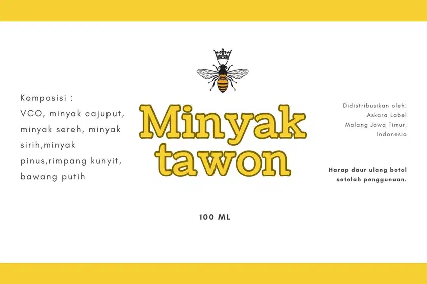 Minyak Tawon by Askara Label