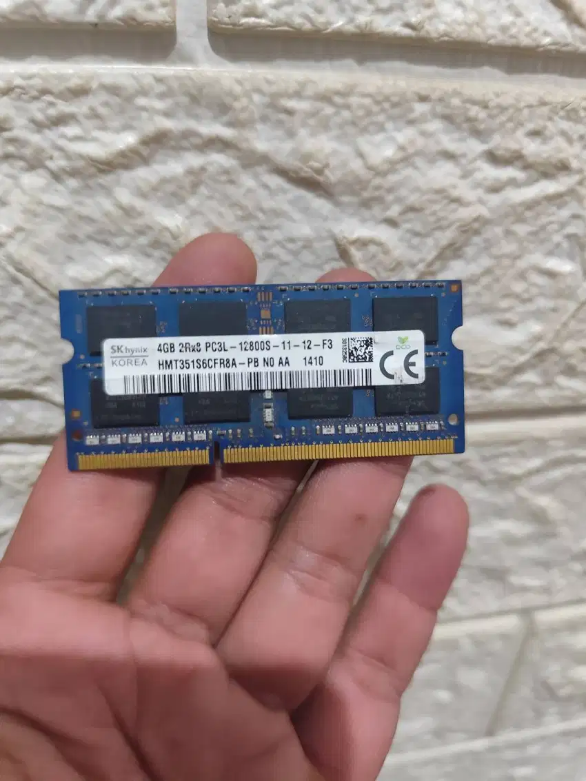 4GB DDR3L PC3L 12800S 1600MHz RAM Memori Memory Laptop SODIMM