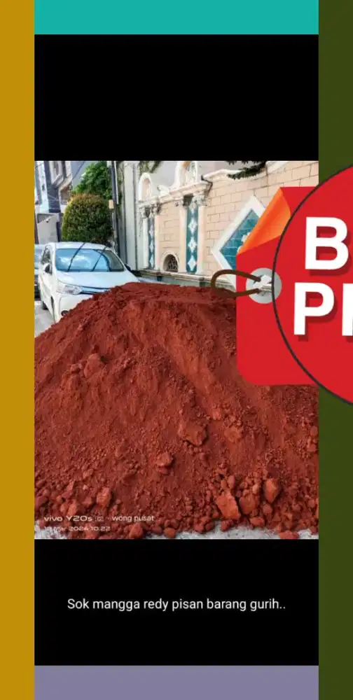 Tanah urugan dan puing murah