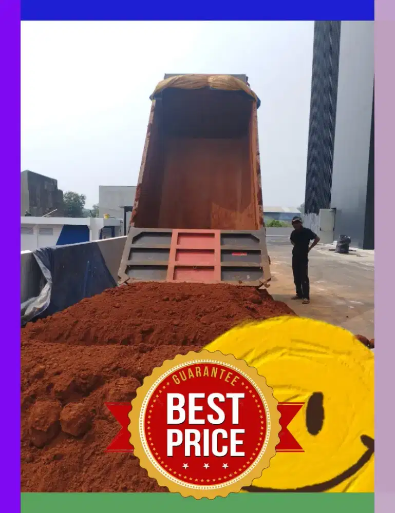 Tanah merah puing murah