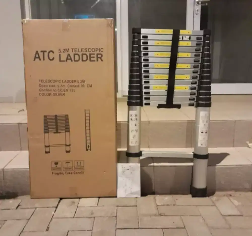 Tangga alumunium 5.2m teleskopik