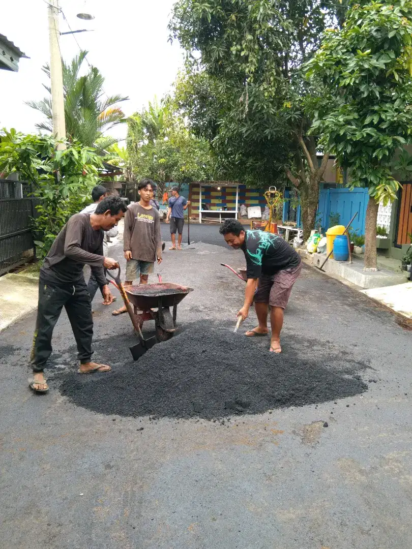 Aspal hotmix Depok kota