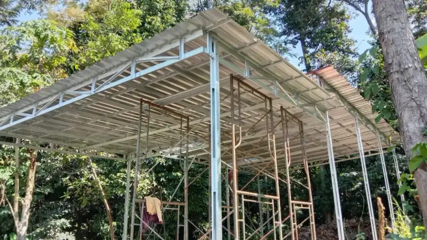 Atap bajaringan dan plafon pvc, gypsum/grc