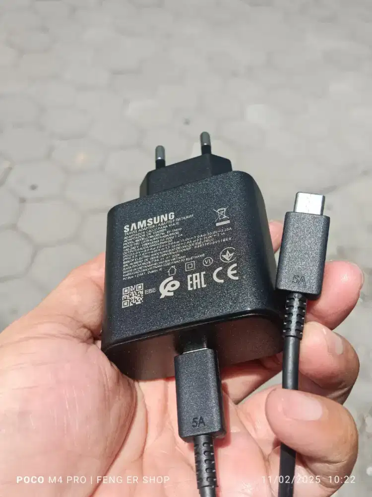 Charger Ori Samsung 45W ( SUPER FAST CHARGING )