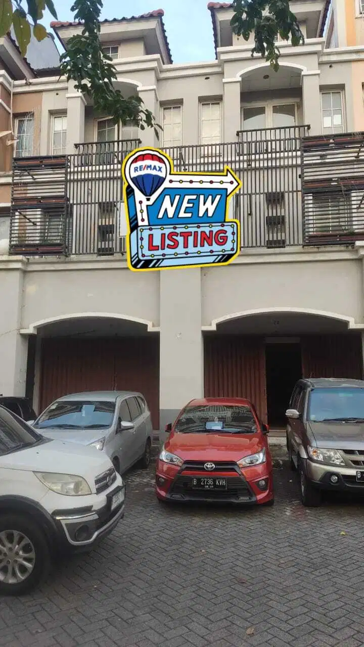 Ruko Gandeng bisa untuk usaha hadap pinggir jalan