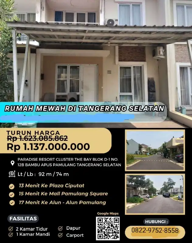 jual murah rumah melalui lelang negara