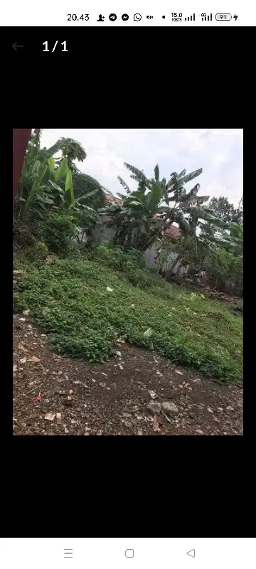 di jual tanah lengkong karya BU