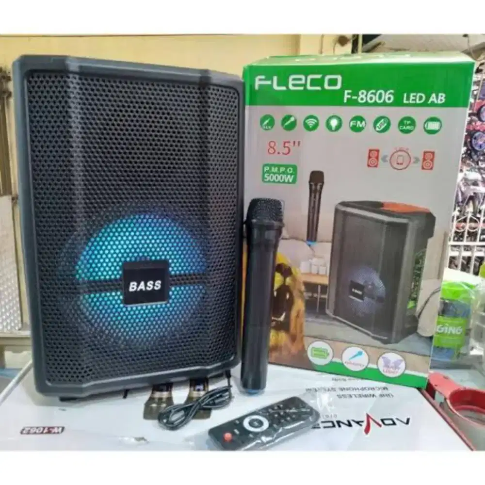 Speaker karaoke 8,5 in