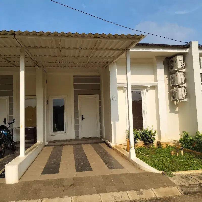 RUMAH  CLUSTER DIBINTARA TANPA DP CICILAN MULAI  6 JT AN