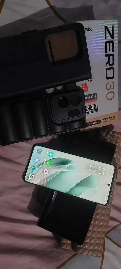 Infinix zero 30 ram 8/256 fulset masih baru