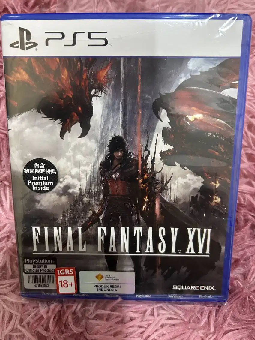 PRELOVED Final Fantasy XVI PS5 Reg 3 DLC Kosong CD BD BLURAY PS5
