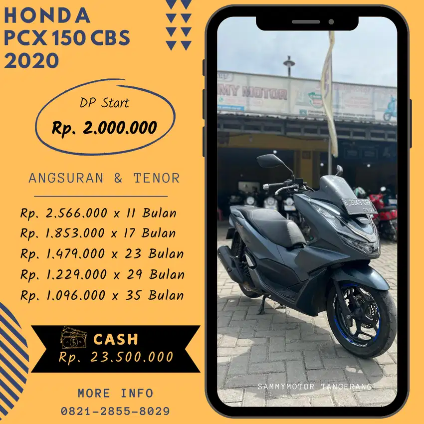 HONDA PCX 150 CBS 2020