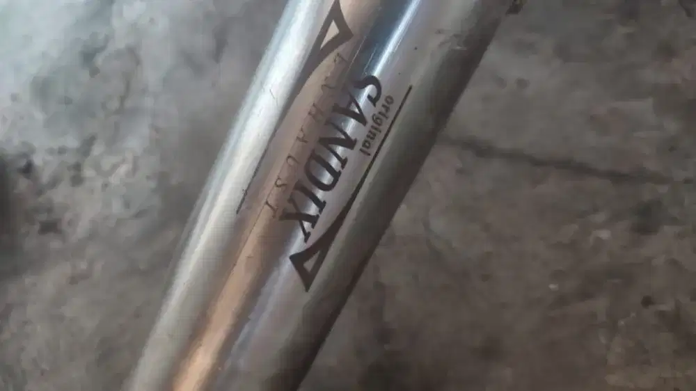 Knalpot cbr orijinal copotan