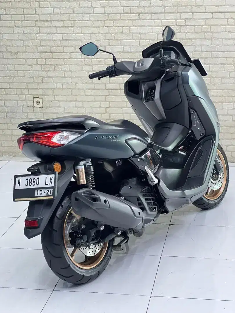 ODO 9RB‼️ Yamaha Nmax 155 ABS Connected 2023 Matte Green Mustika Kepuh