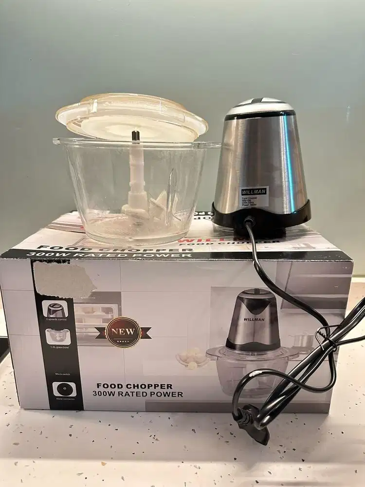 SLOW COOCKER & CHOPPER NEW