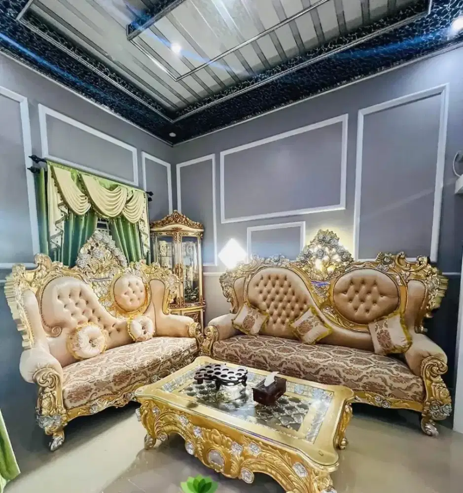 Kursi tamu seribu bunga