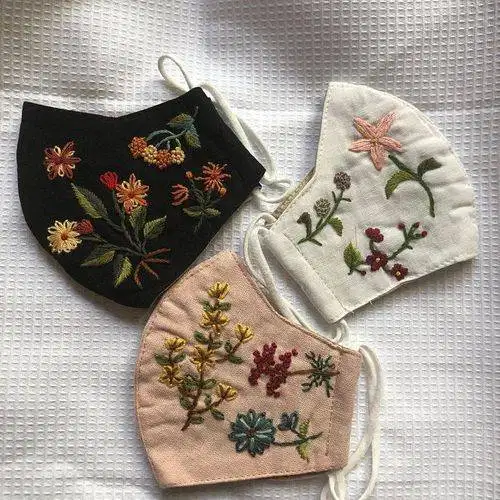 masker bordir custom