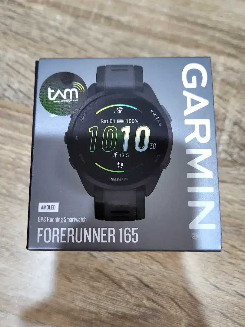 GARMIN FORERUNNER 165 (GPS Running Smart Watch)