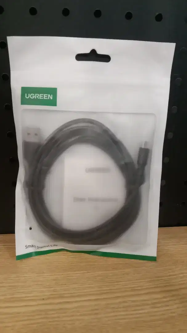 UGREEN USB A 2.0 Male To Micro Data Cable 2m Black For Android