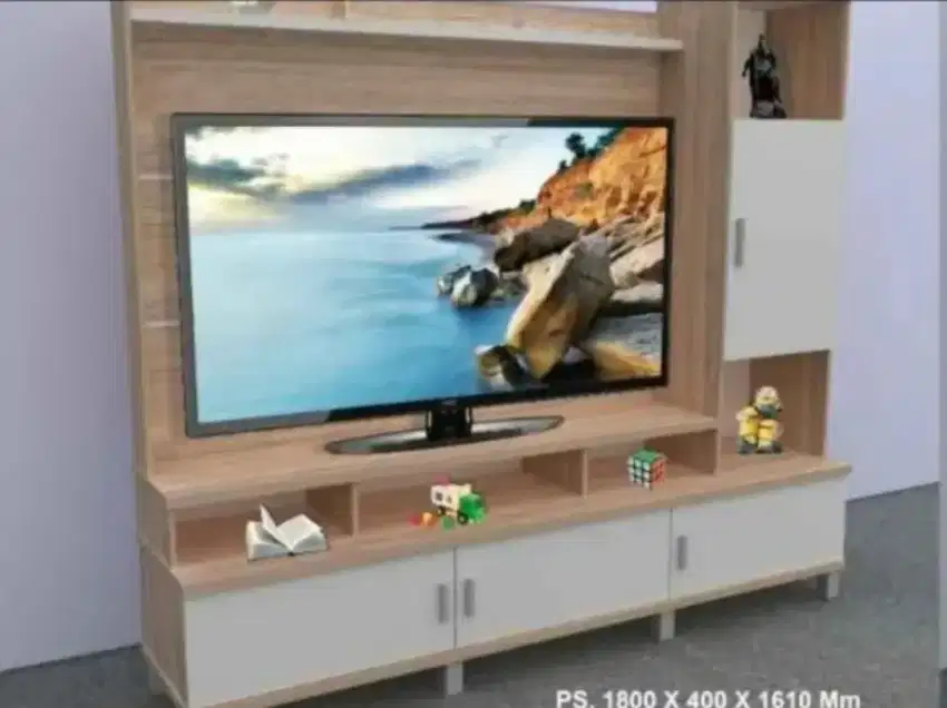 Lemari partisi TV p180cm