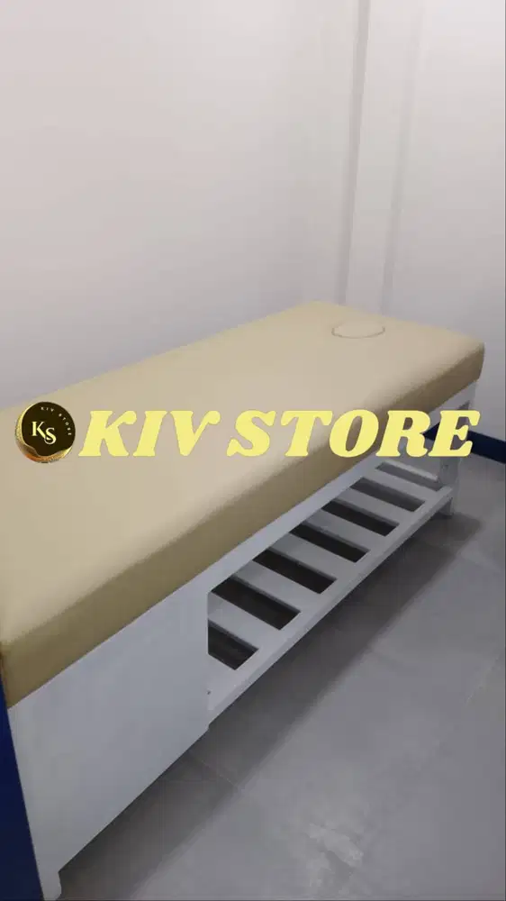 bed massage rangka kayu