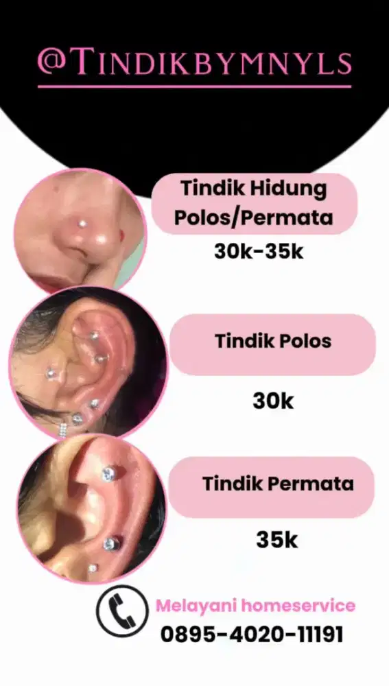 Tindik telinga by mnyls