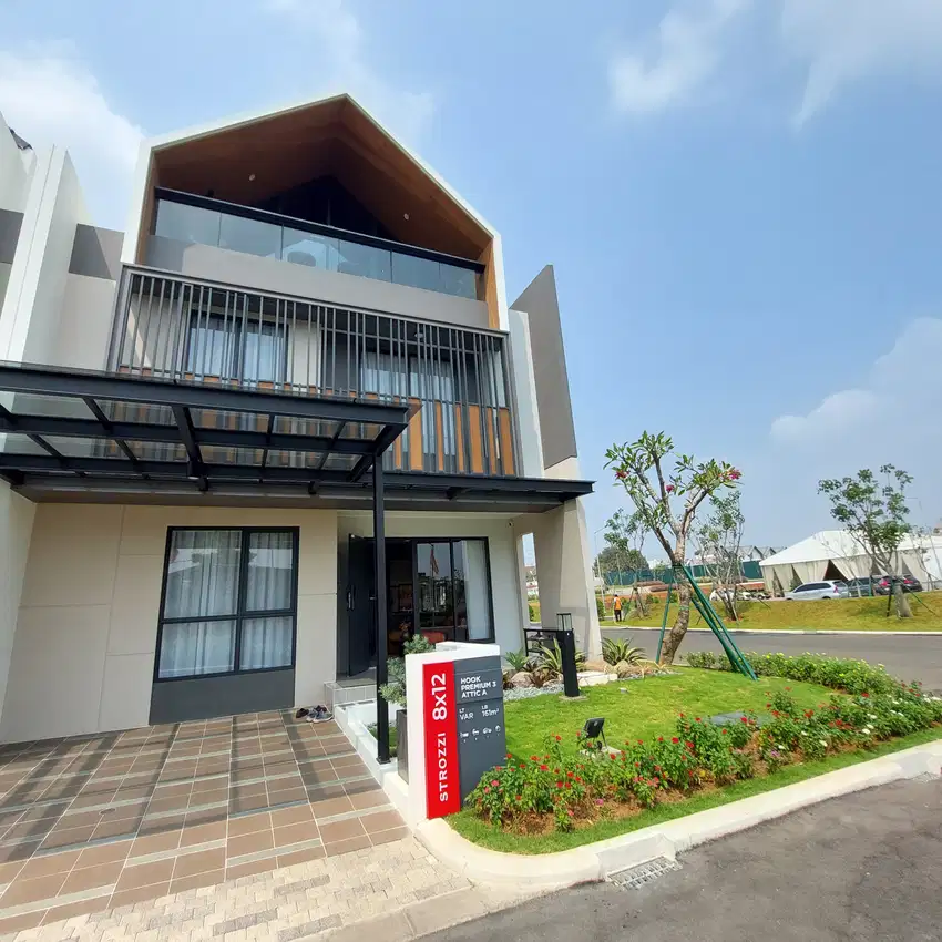 Cluster Strozzi Desain Elegan Nyaman di Gading Serpong