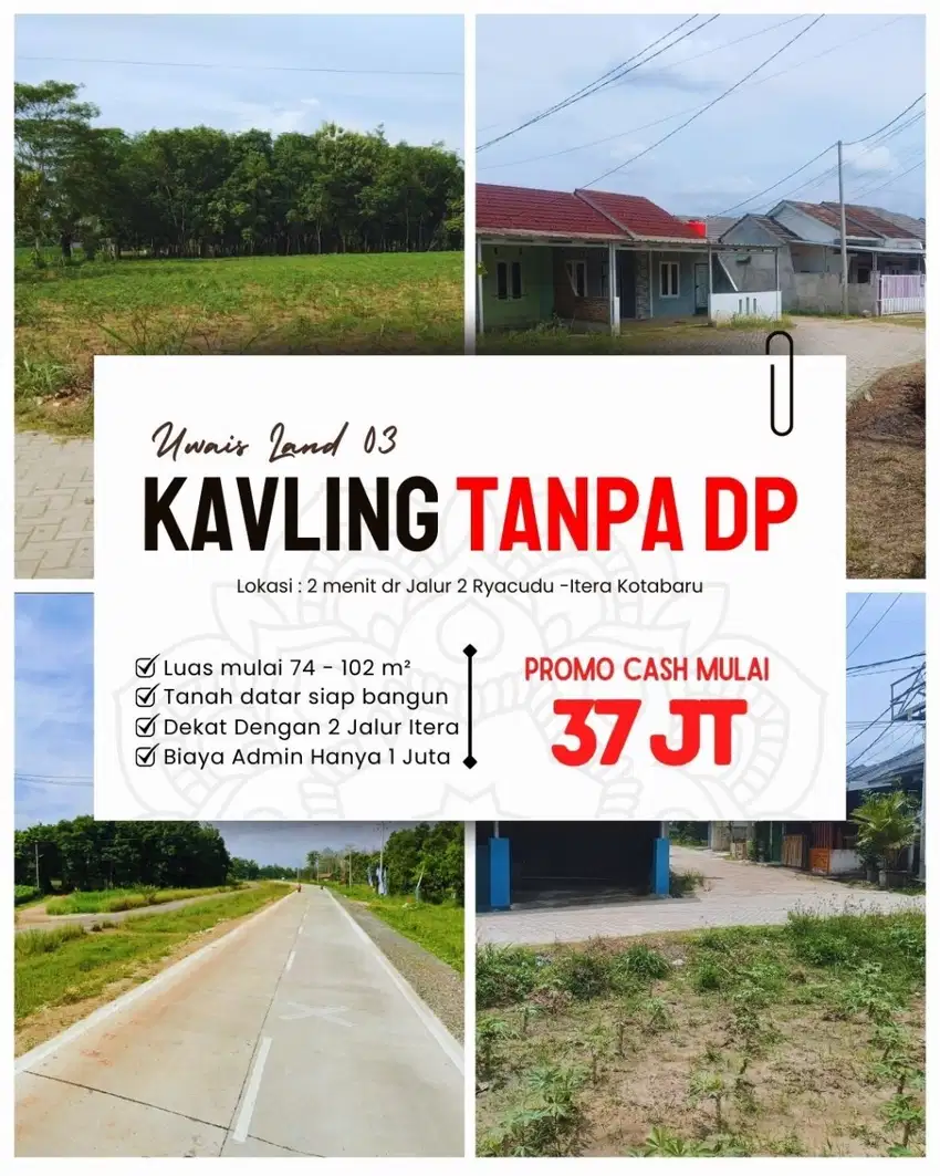 Tanah Kavling Dekat Exit Tol Kotabaru