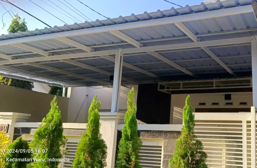 Kanopi Galvalum Terbaik bergaransi