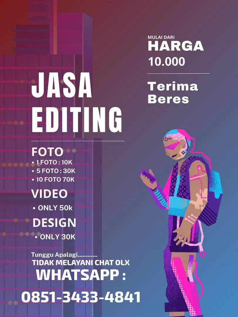 JASA DESIGN / EDITING PHOTO & VIDEO