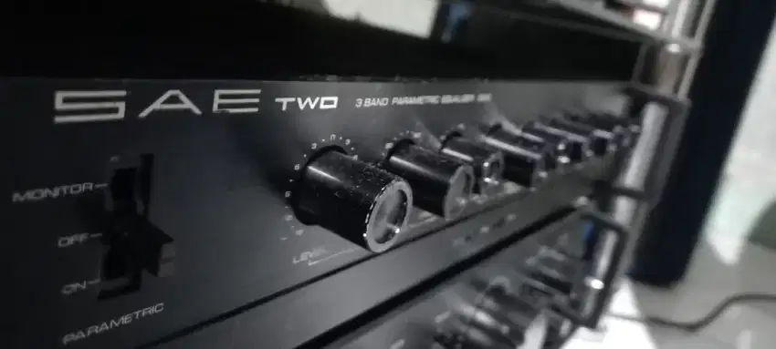 Parametrik SAE Two Parematric Equalizer EQ10 USA