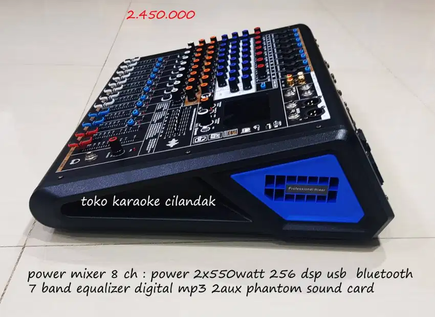 POWER MIXER 8CH: