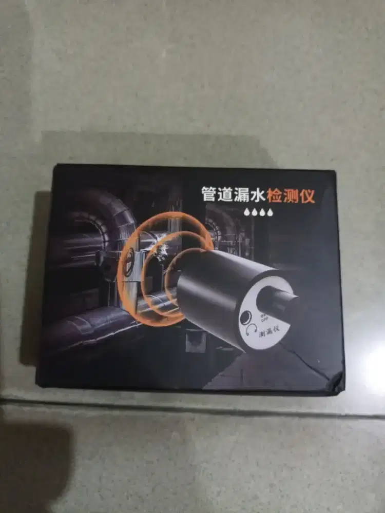 Alat deteksi kebocoran pipa air pam