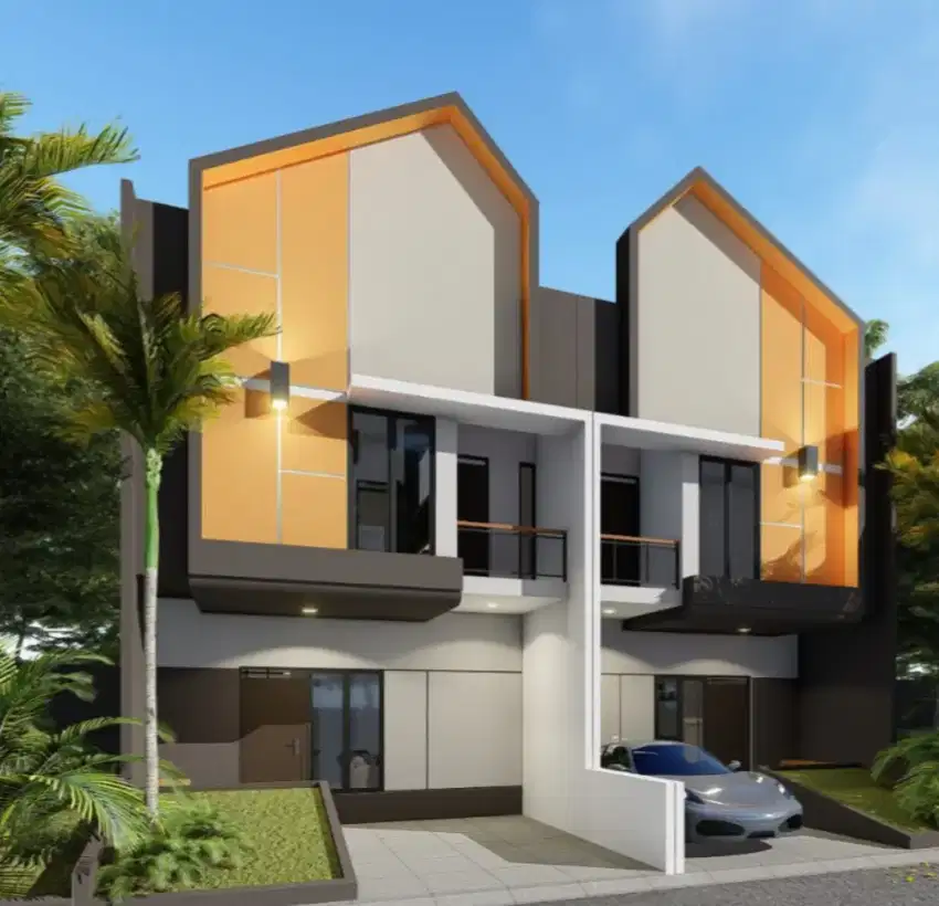 RUMAH CASH DAN KPR 1 LT & 2 LT DEKAT STASIUN