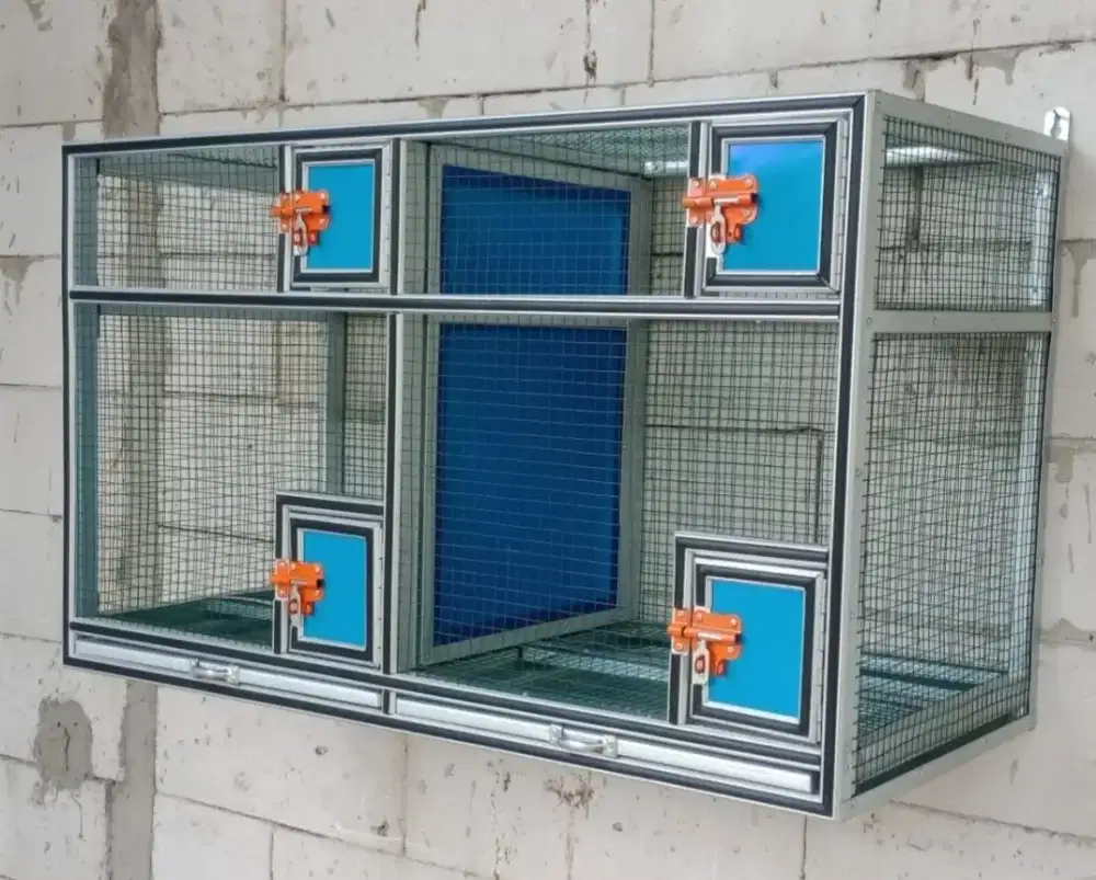 Sangkar ternak burung perkutut, puter, lovebird, kenari dll