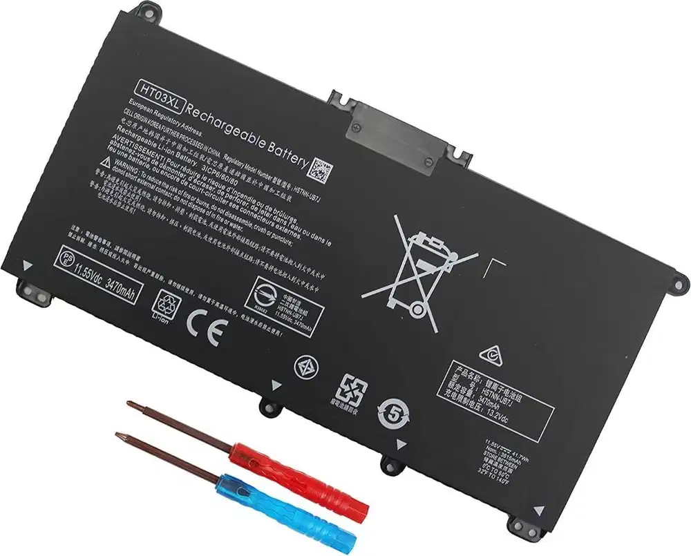 batrai batteray laptop hp code batrai (HT03XL) barang new bergaransi