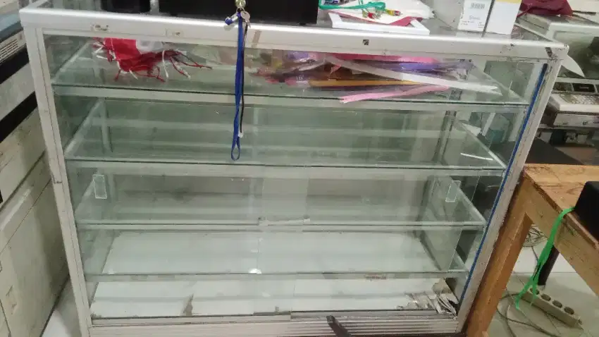 jual etalase 2 unit
