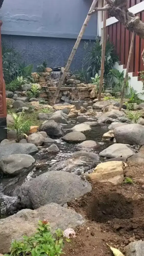 sungai buatan, kolam natural pond