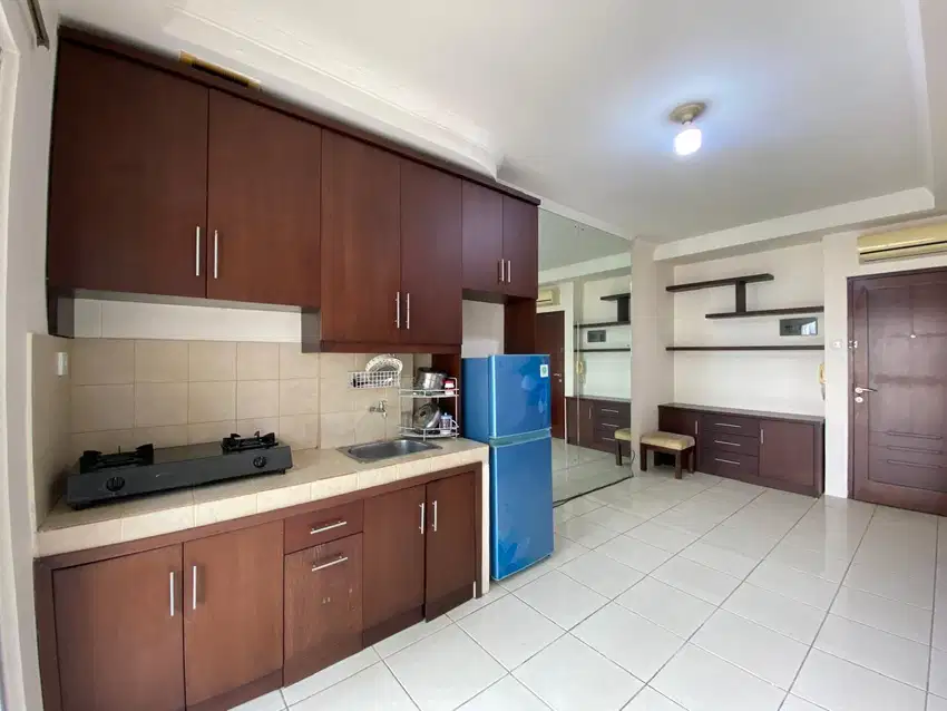 2BR semifurnish siap huni view CP Apt.Mediterania garden res 2