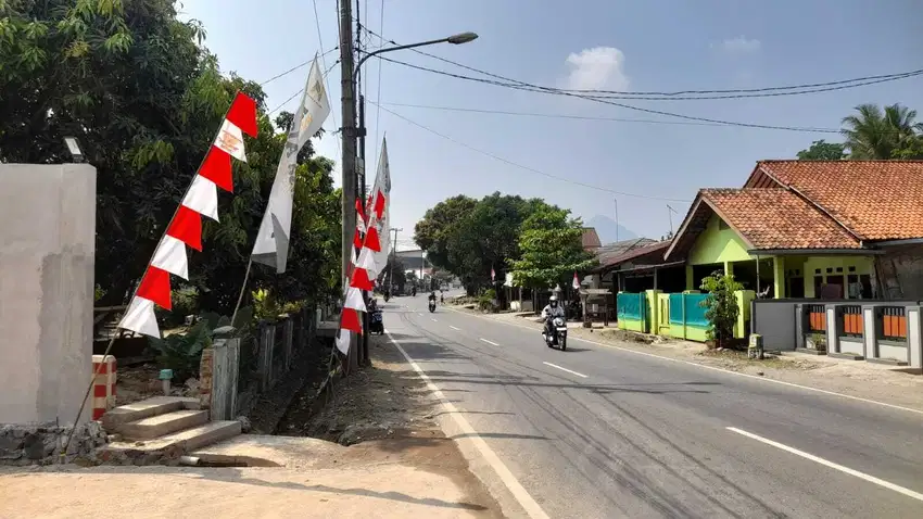 Tanah Murah Pinggir Jalan dijual 90 Menit dari exit Tol Nagrak