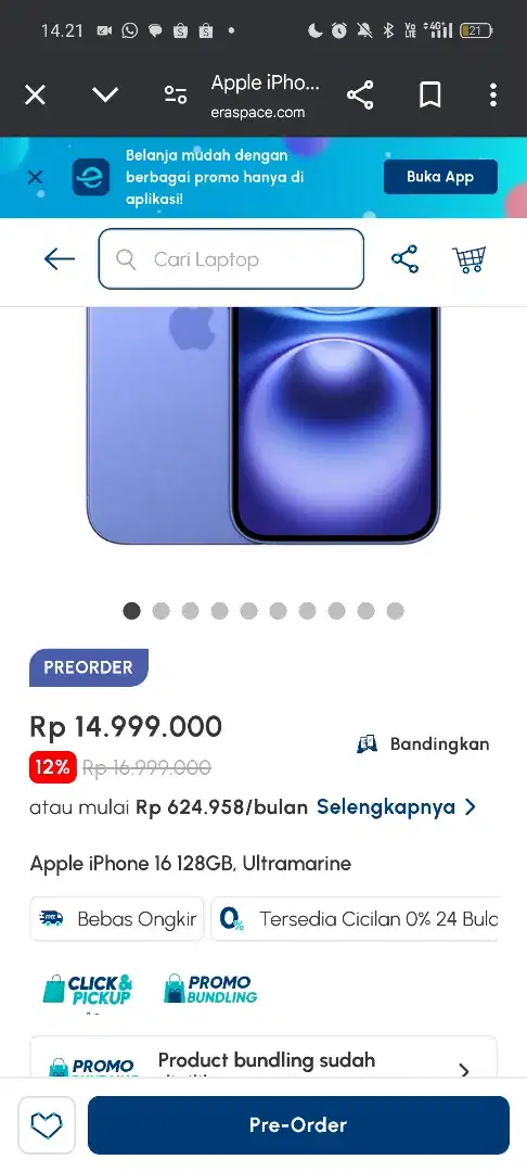 Segampang itu bisa upgrade cicilan handphone