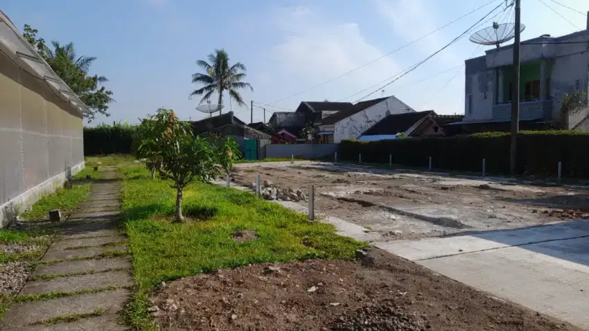 Dijual tanah pekarangan kavling strategis