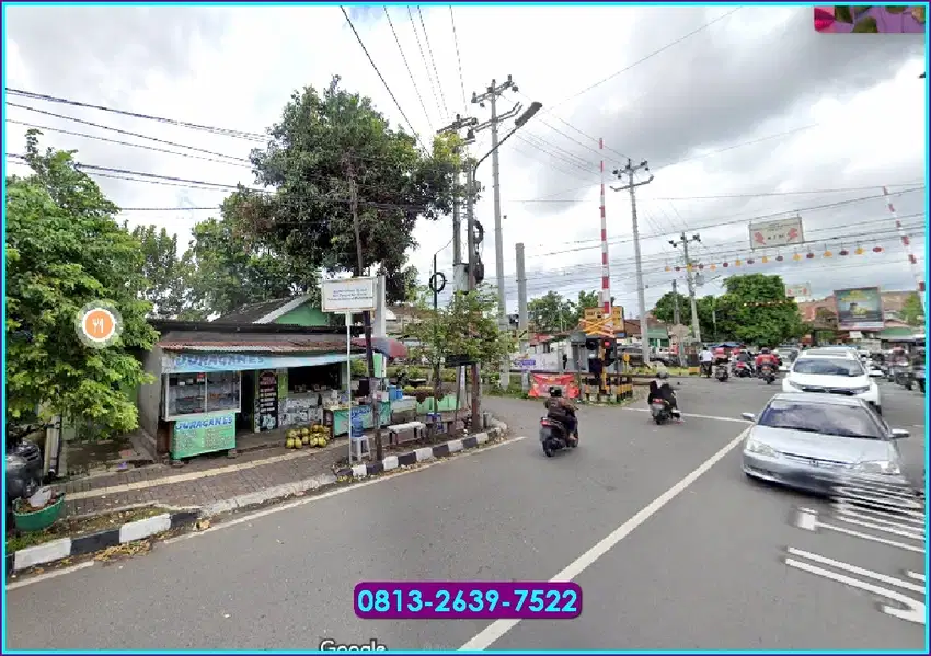 Tanah Hook di Timoho Akses Aspal Utama