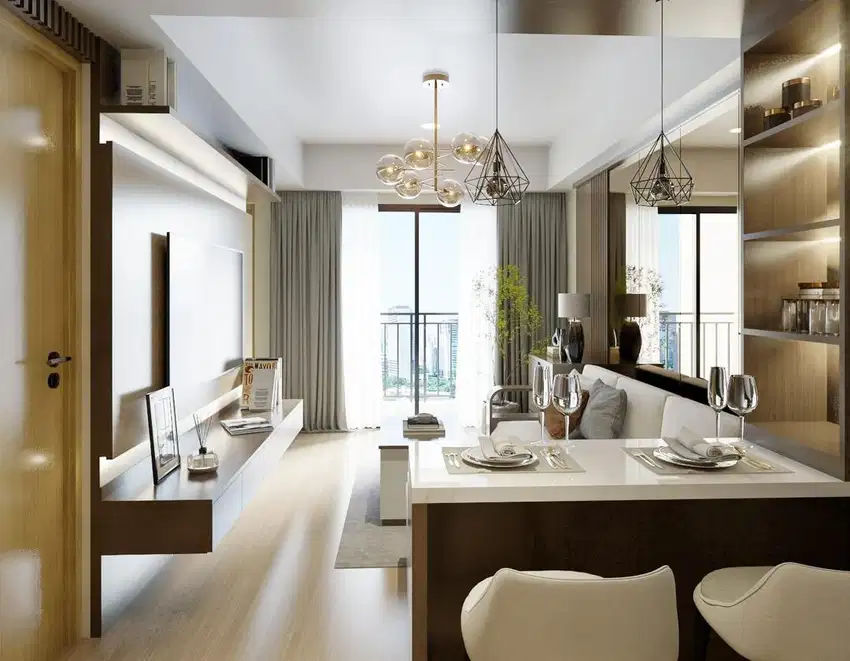 Full premium Furnished Distrik 1 Meikarta custom Design Modern Minimal