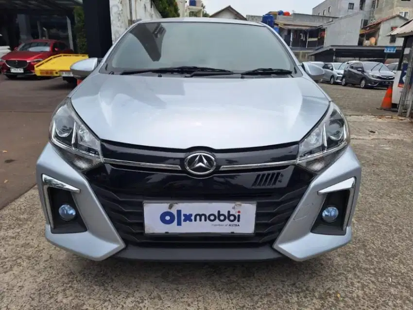 Low KM TDP 7,JT Daihatsu Ayla 1.2 R Bensin-AT Silver 2021