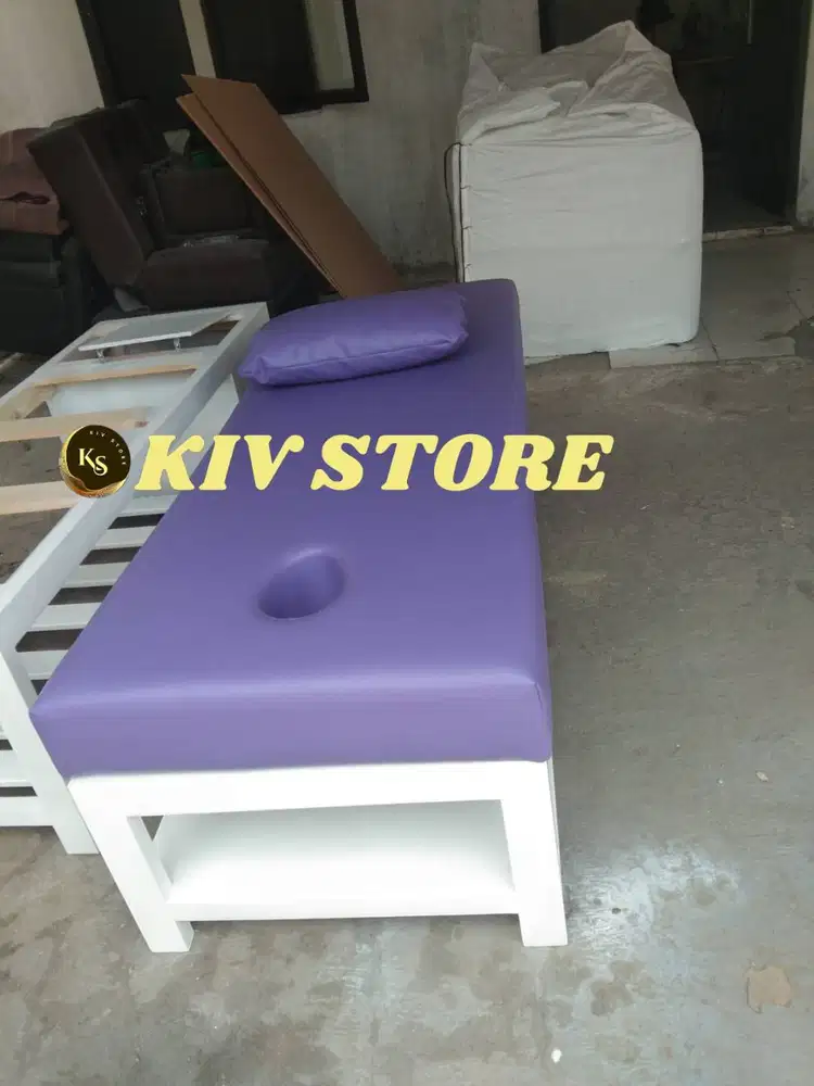 bed massage matras ungu