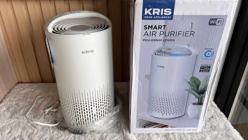 Krisbow Sync 24 M2 Smart Air Purifier Cadr 200 M3/Jam -Penjernih Udara