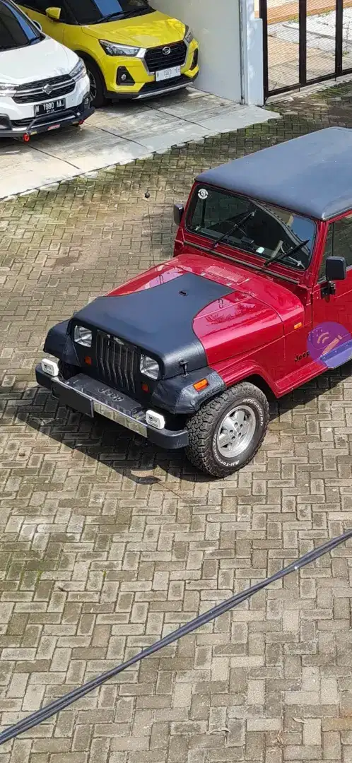 Wrangler YJ hoodbraa