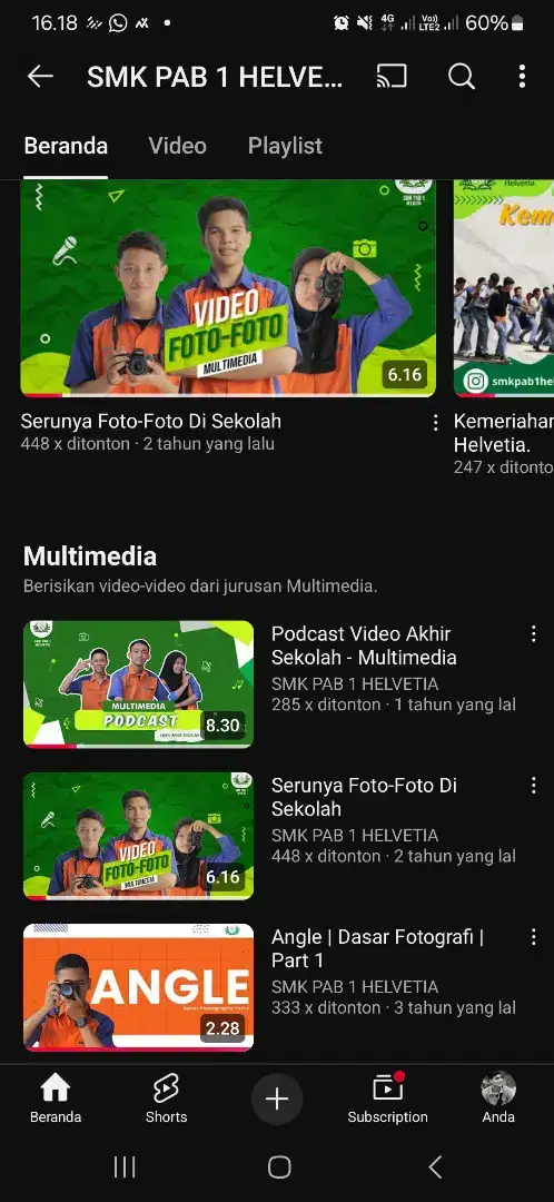 Shooting & Edit Video Berkelas